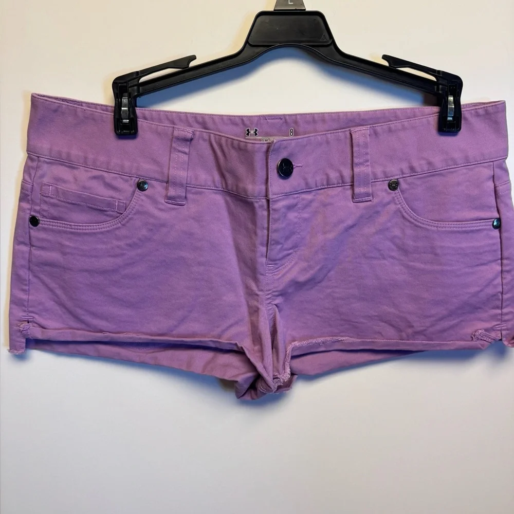 Under Armour Women's Lavender Jean Shorts‎